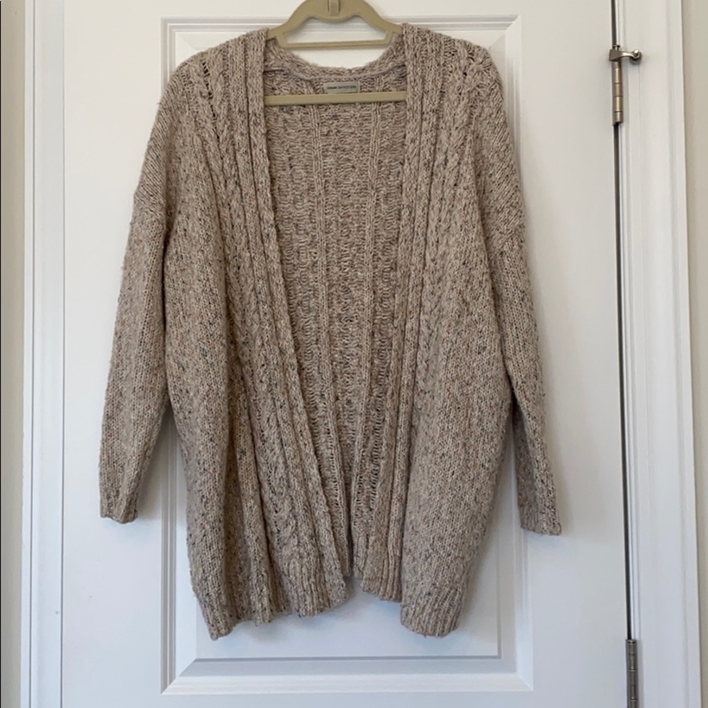 Beige Chunky cardigan from Urban Outfitters